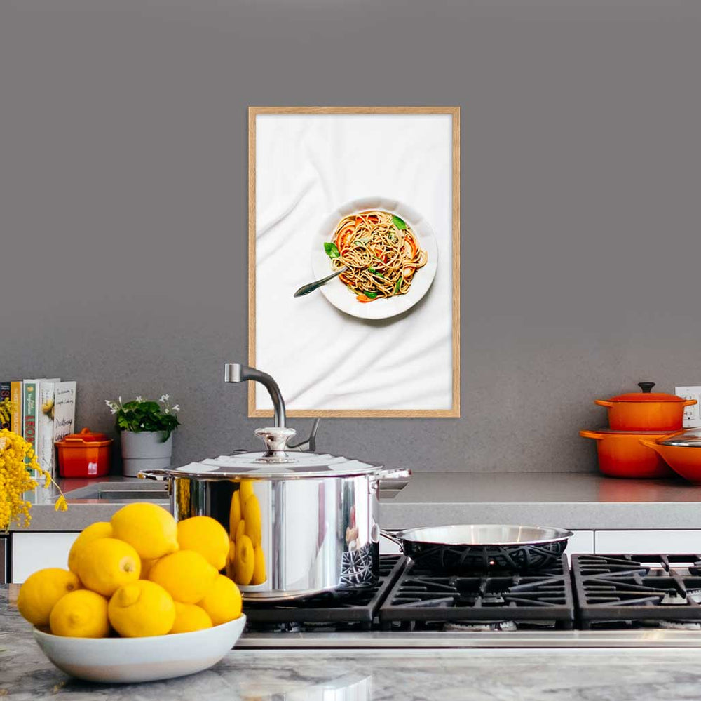 Poster - leckere Spaghetti artlia