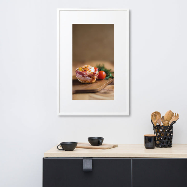Poster mit Passepartout - Guten Appetit artlia