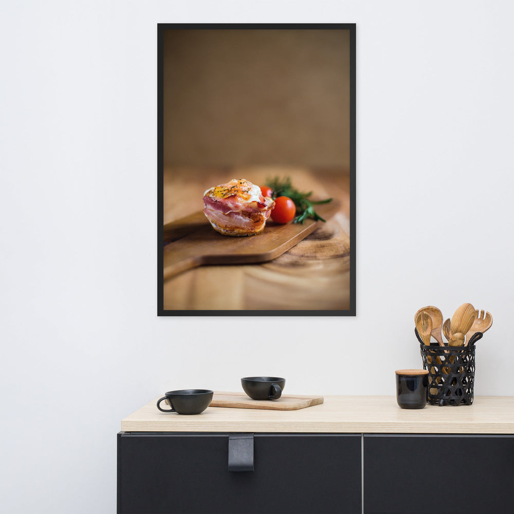 Poster mit Rahmen - Guten Appetit artlia