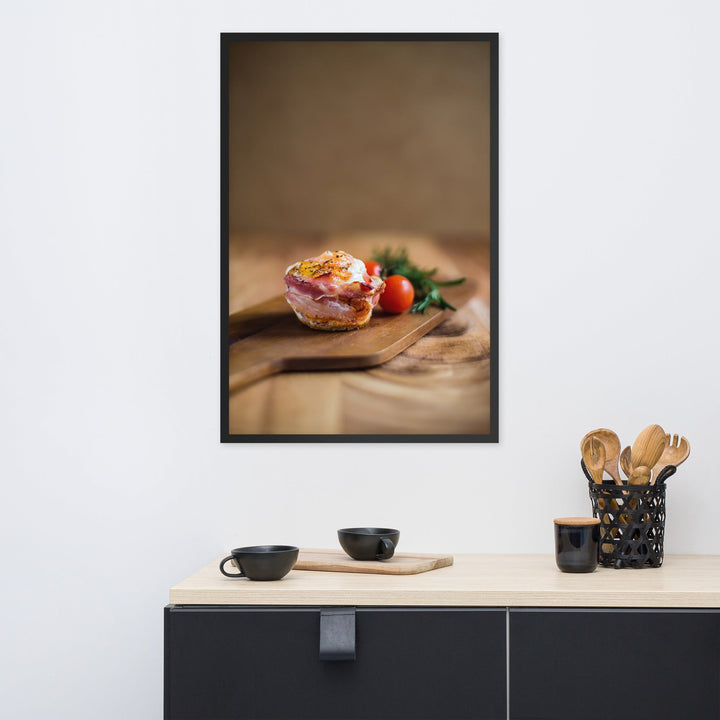 Poster mit Rahmen - Guten Appetit artlia