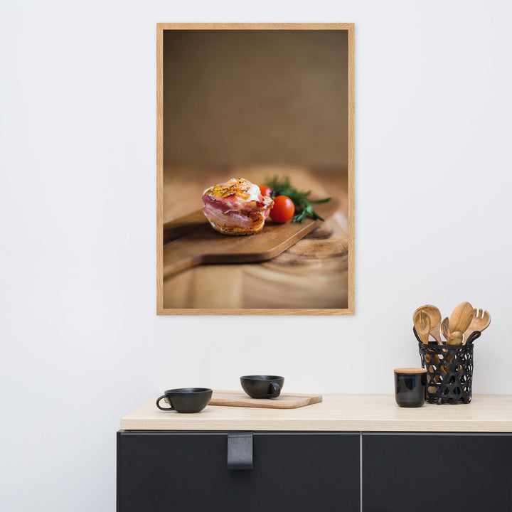 Poster mit Rahmen - Guten Appetit artlia