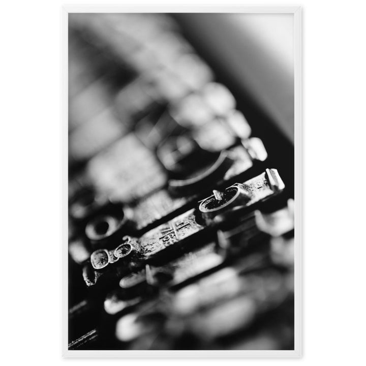 Poster - Schreibmaschine artlia