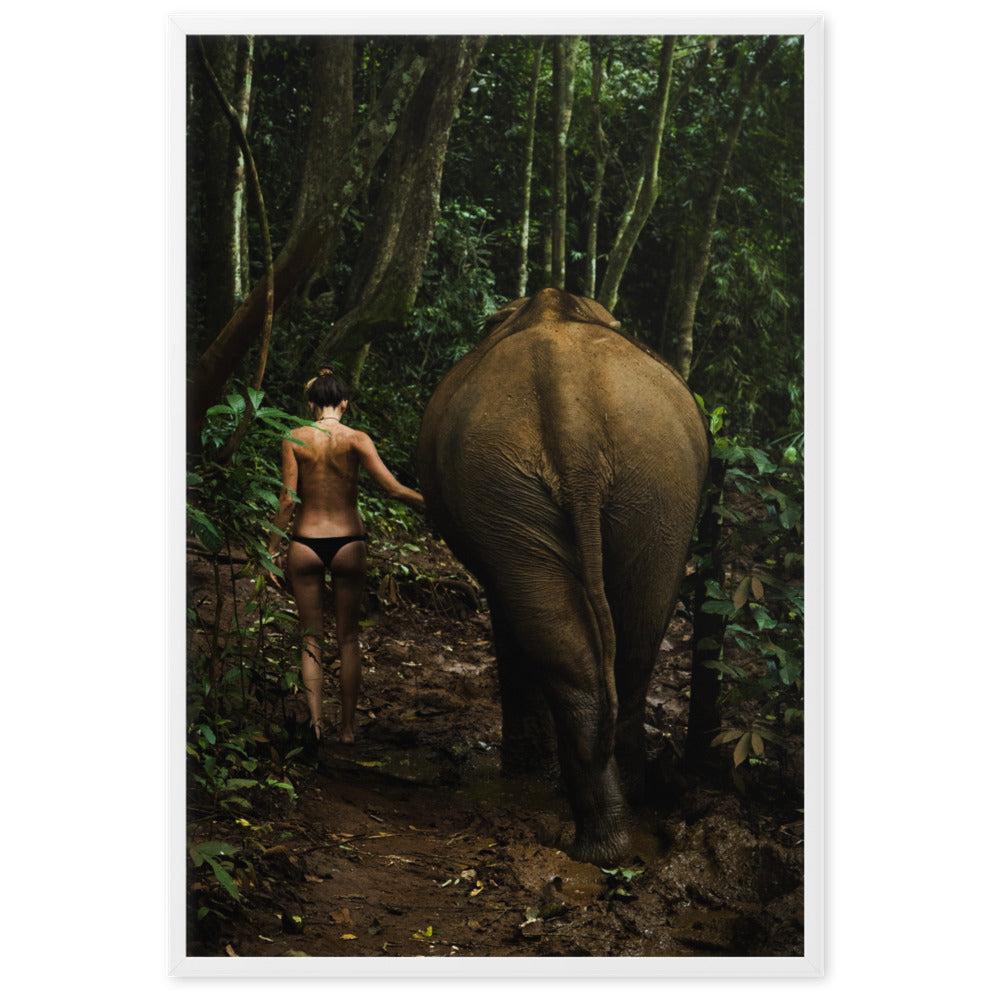 Poster - Walking into the Jungle artlia