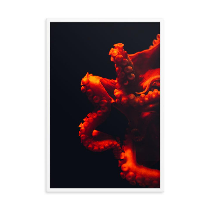 Poster - Wütender Oktopus artlia