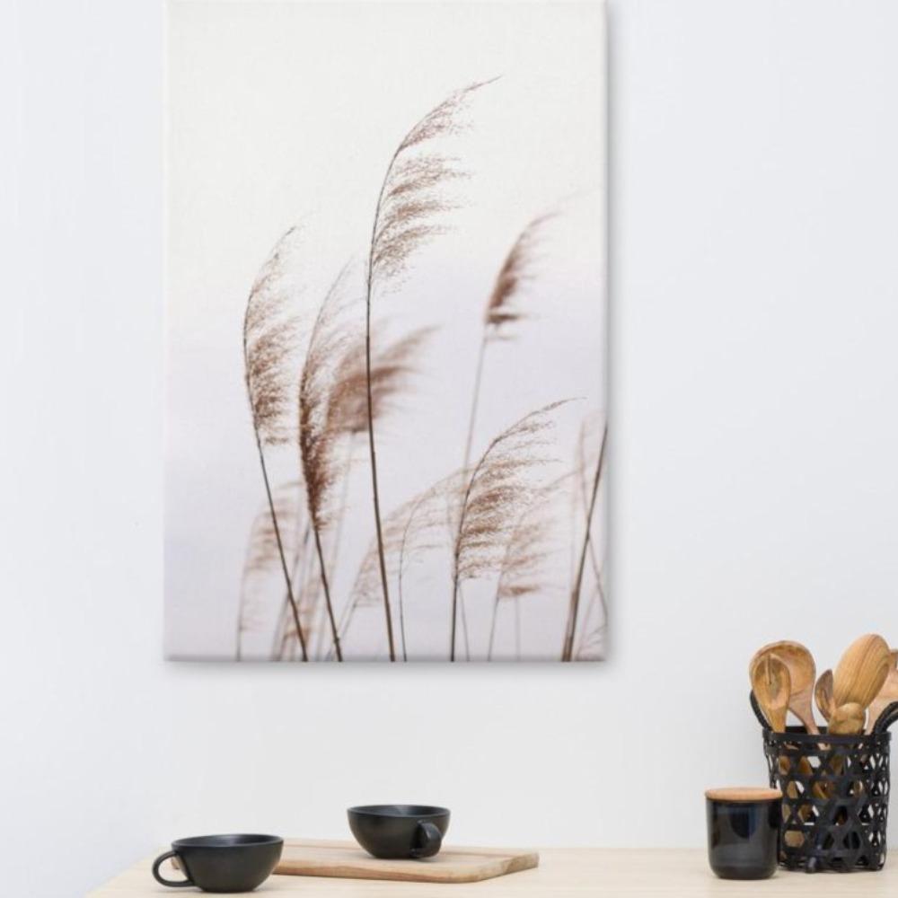 Schilf Reeds 01 - Leinwand artlia
