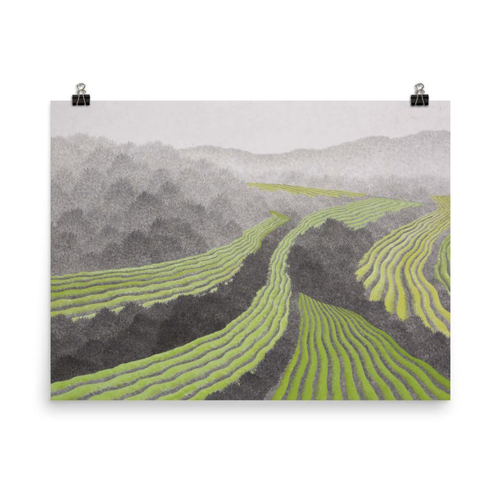 Reisfeld - Poster 30x41 cm artlia