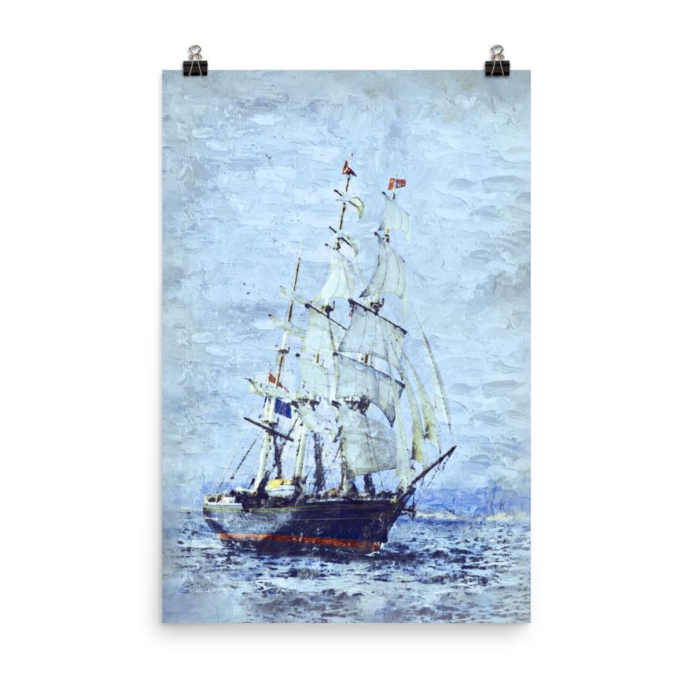 Schiffe des Nordens - Poster 30x45 cm artlia