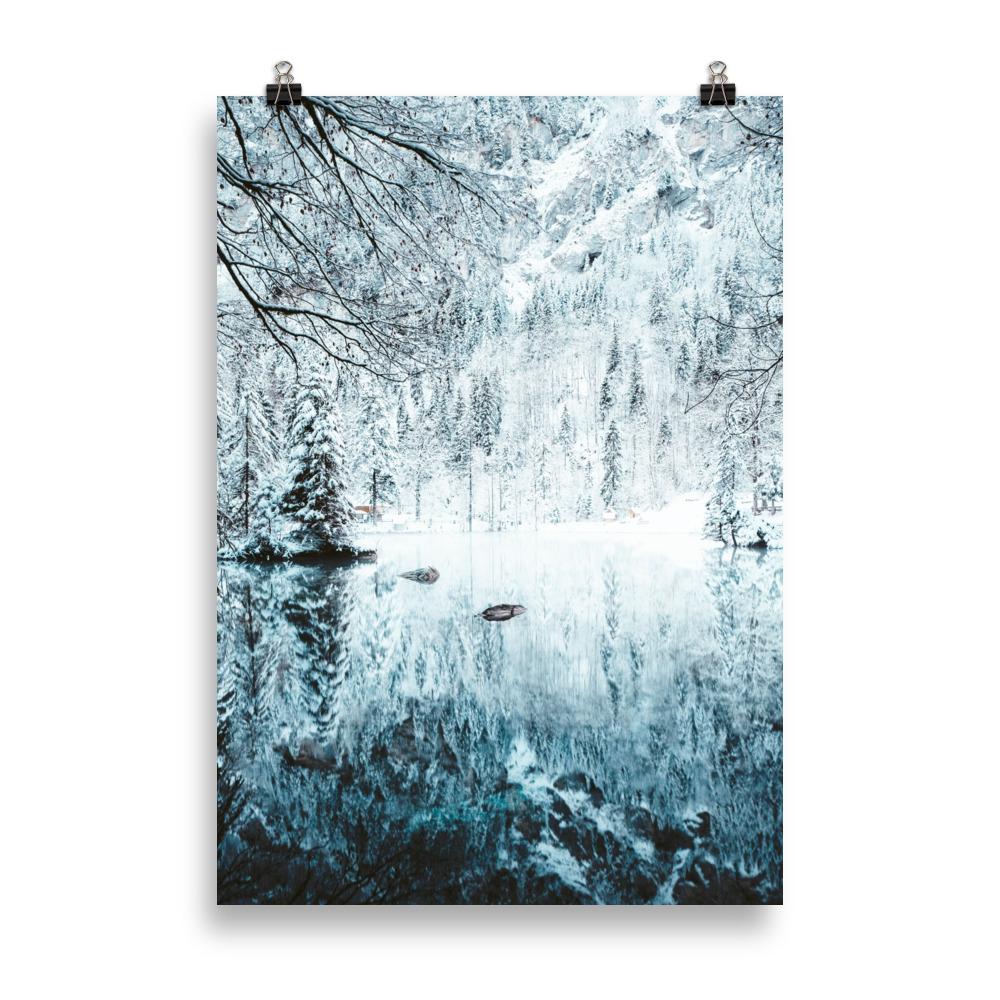 Snow Landscape 4 - Poster 21×30 cm artlia