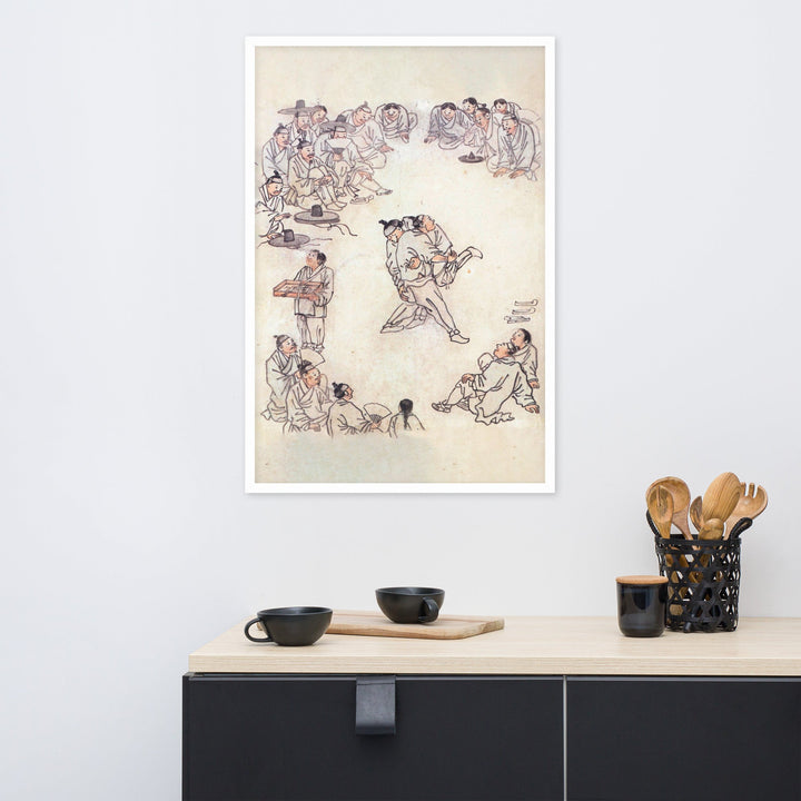 Ssireum-do, Kim Hong-do - Poster artlia