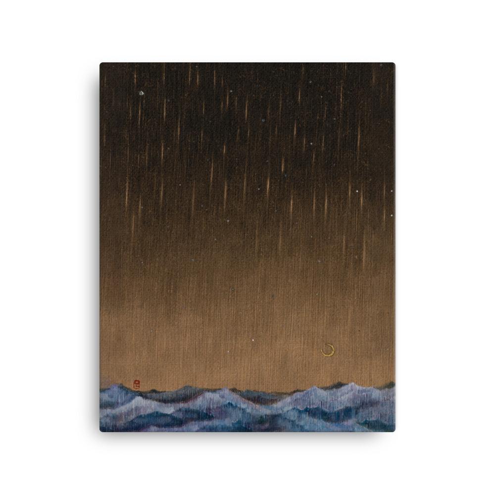 Walk the Night of Light 01 - Leinwand 41x51 cm artlia