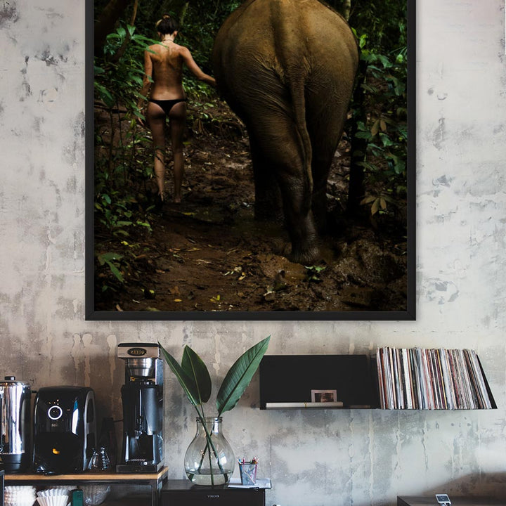 Poster - Walking into the Jungle artlia