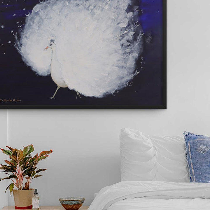 Wings of Dawn - Poster im Rahmen artlia