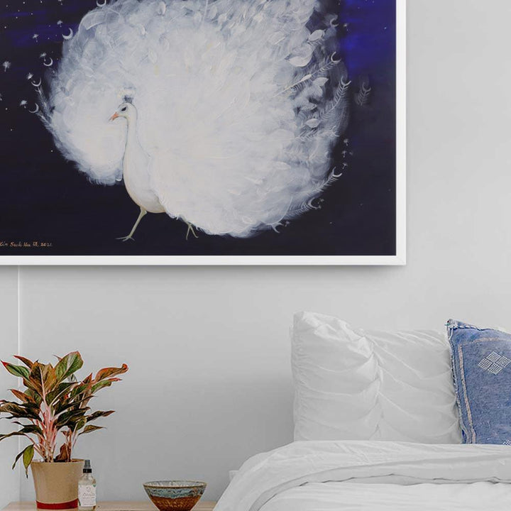 Wings of Dawn - Poster im Rahmen artlia