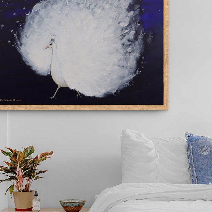 Wings of Dawn - Poster im Rahmen artlia