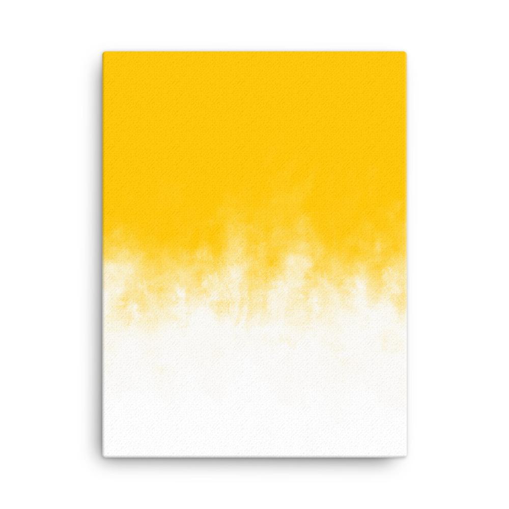 Yellow Gradient - Leinwand 30x41 cm artlia
