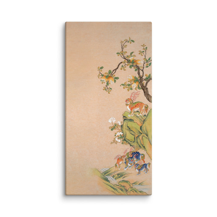 Leinwand - Phantastische Tierwesen des Glücks und der Harmonie - rechts