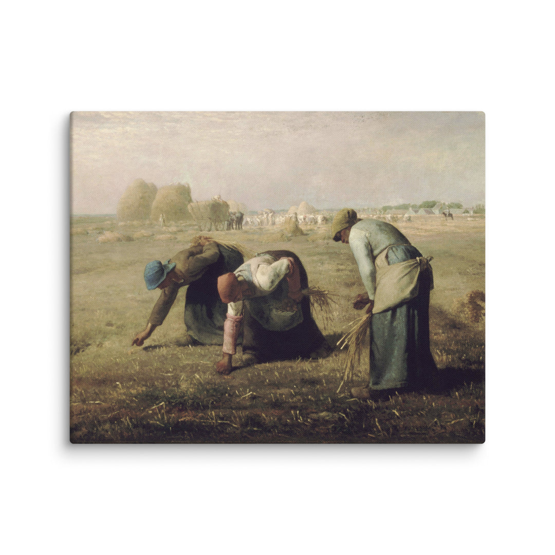 Lienzo - Jean-François Millet, Las espigadoras