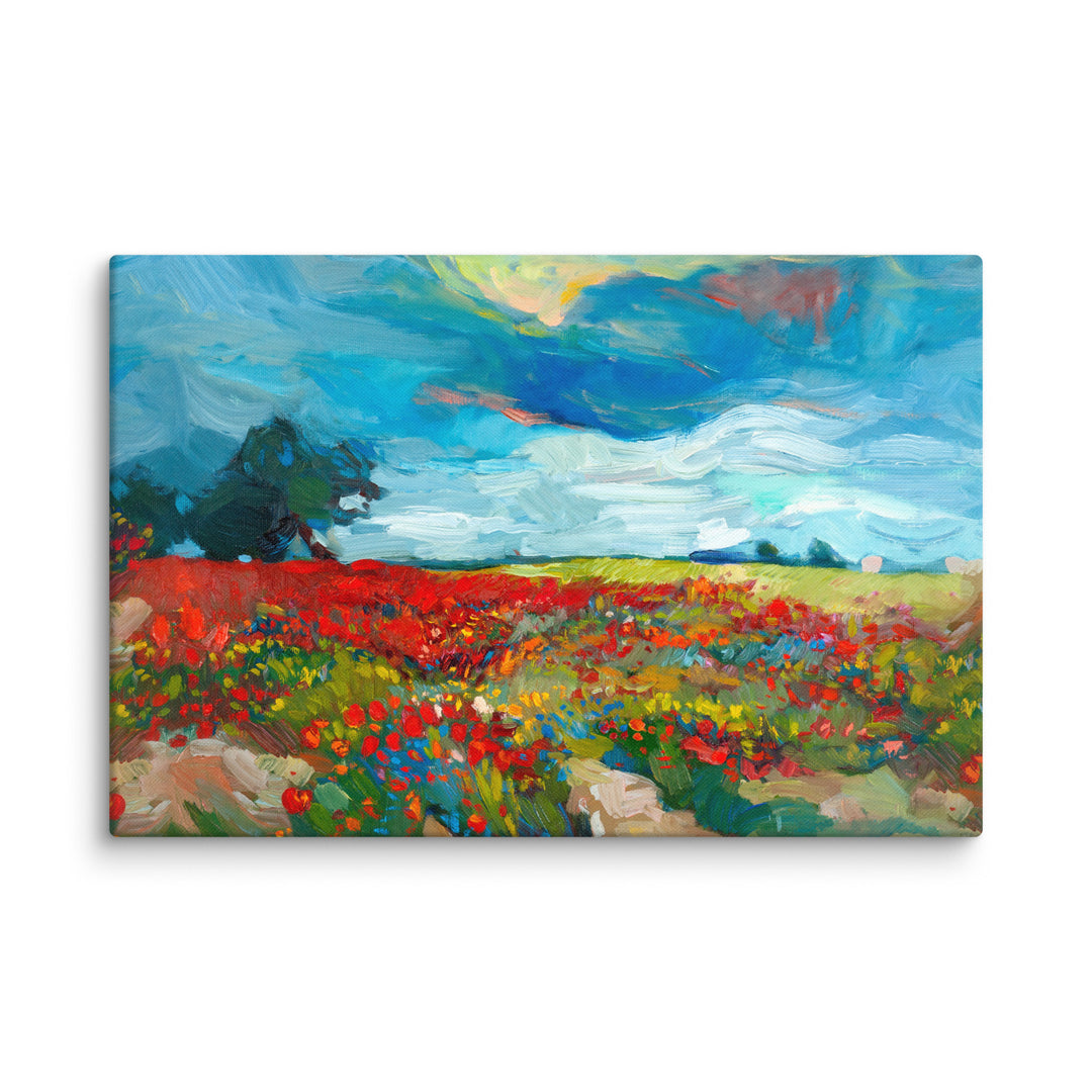 Tela - Campi di fiori