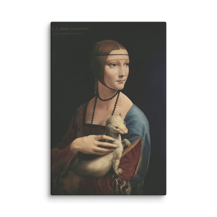 Canvas - Leonardo da Vinci, Lady with an Ermine