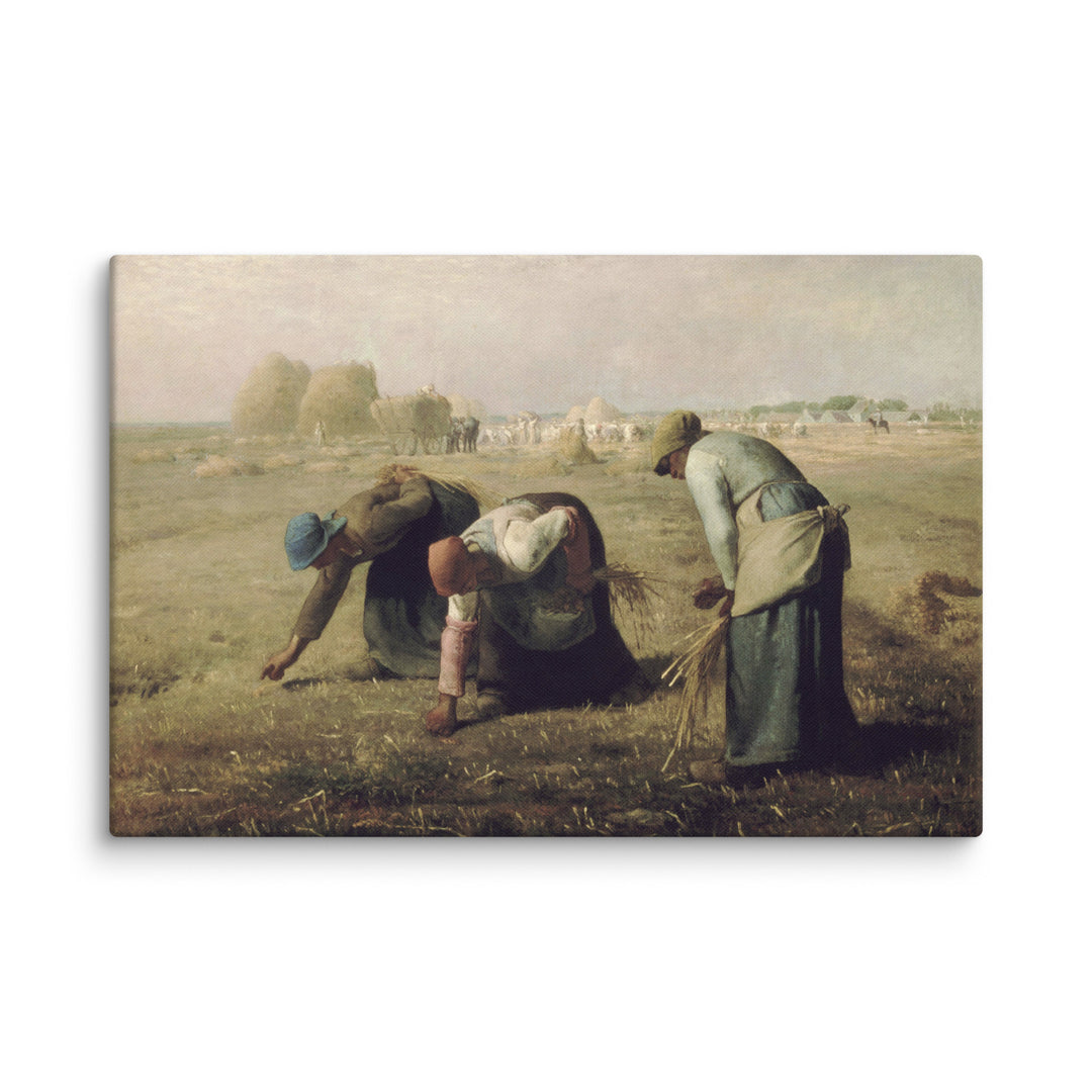 Lienzo - Jean-François Millet, Las espigadoras