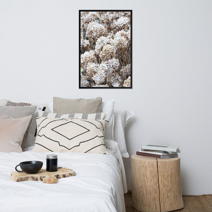 Póster - Flores Atemporales Hortensias