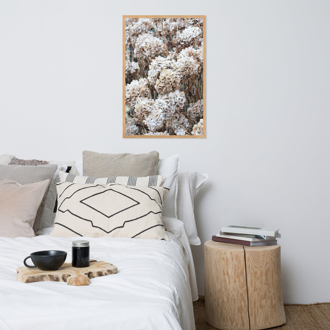 Póster - Flores Atemporales Hortensias