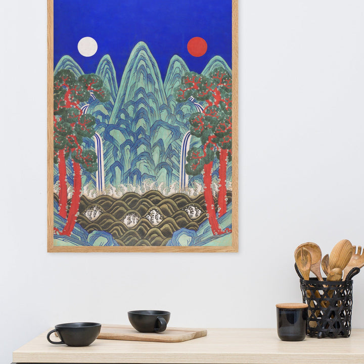 poster-sonne-mond-und-fuenf-gipfel-sun-moon-and-five-peaks-artlia