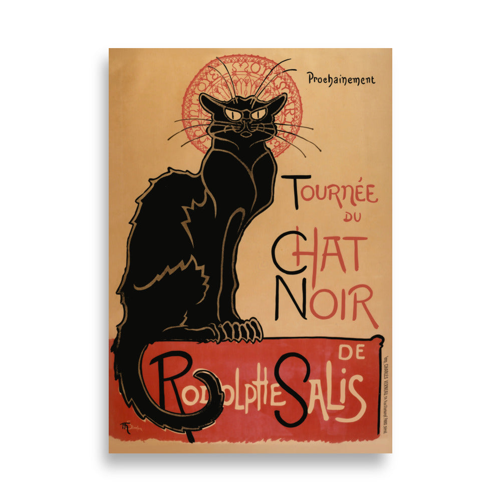 Poster - Théophile Steinlen, The Black Cat