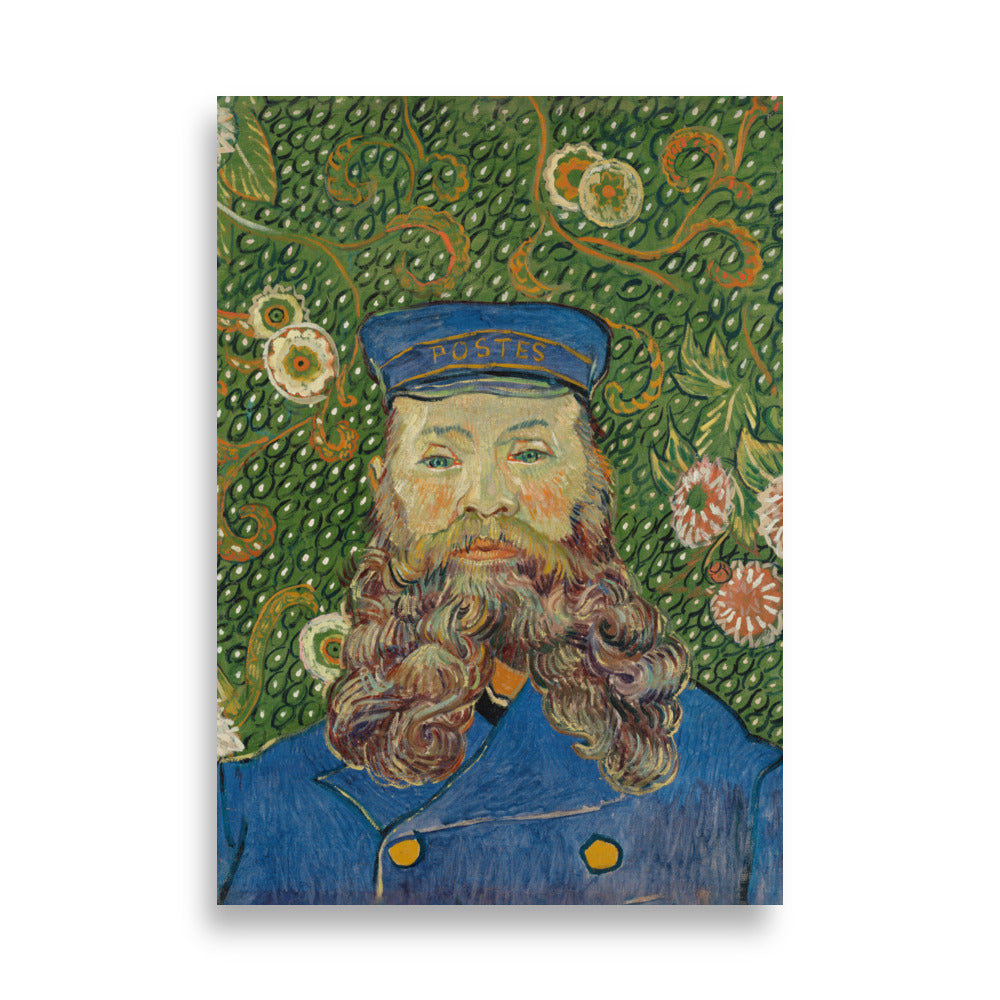 Póster - Van Gogh, El cartero, Retrato de Joseph Roulin