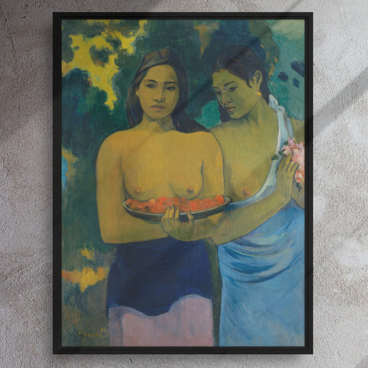 Canvas - Paul Gauguin, Tahitian Women on the Beach