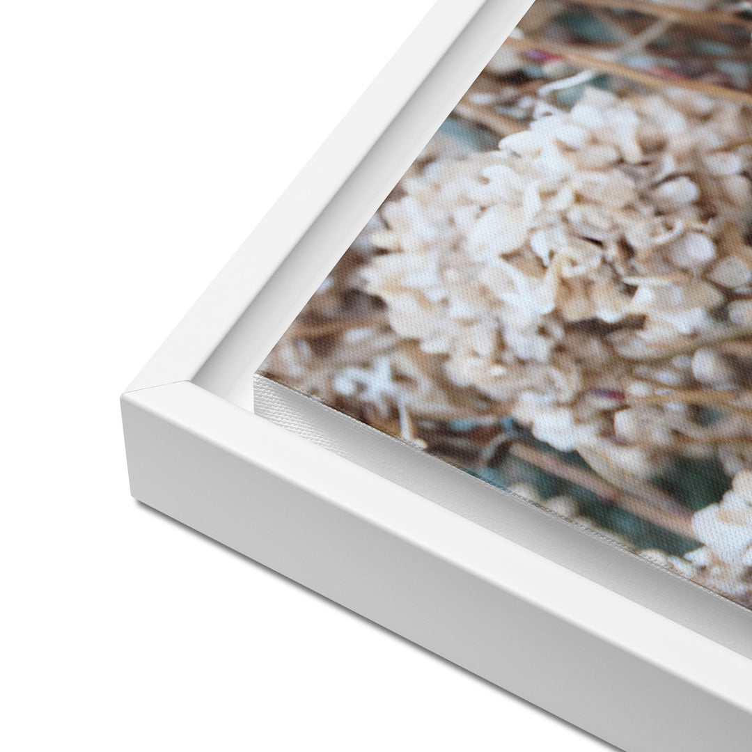 Leinwand - Zeitlose Blumen Hortensien