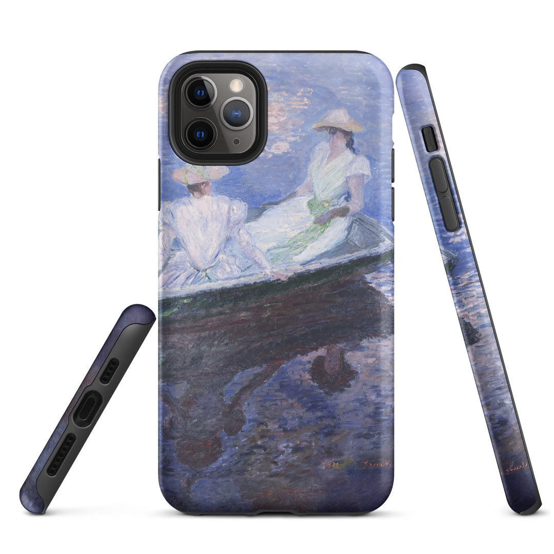 Hardcase iPhone® Handyhülle - Claude Monet, On the Boat Claude Monet iPhone 11 Pro Max artlia