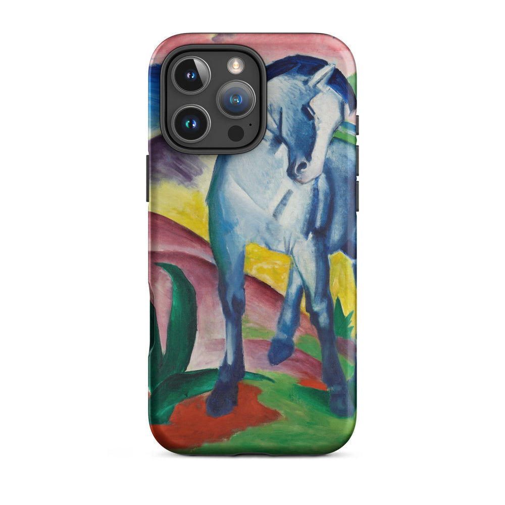 Hardcase iPhone® Handyhülle - Franz Marc, Blaues Pferd I Franz Marc iPhone 16 Pro Max artlia