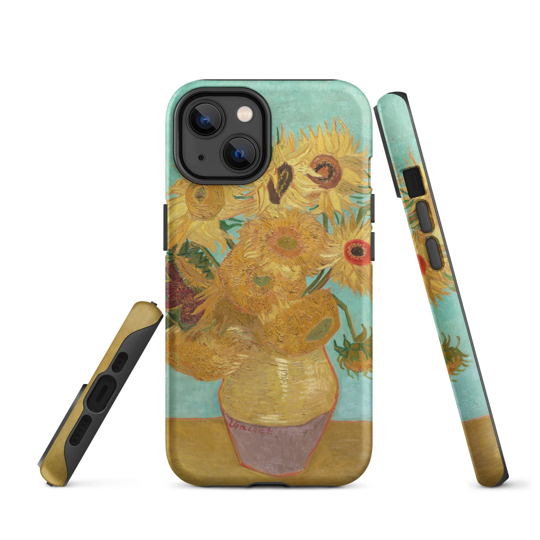 Hardcase iPhone® Handyhülle - Sonnenblumen, 1889 iPhone 14 artlia