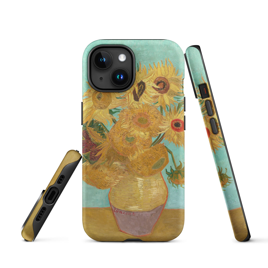 Hardcase iPhone® Handyhülle - Sonnenblumen, 1889 iPhone 15 artlia