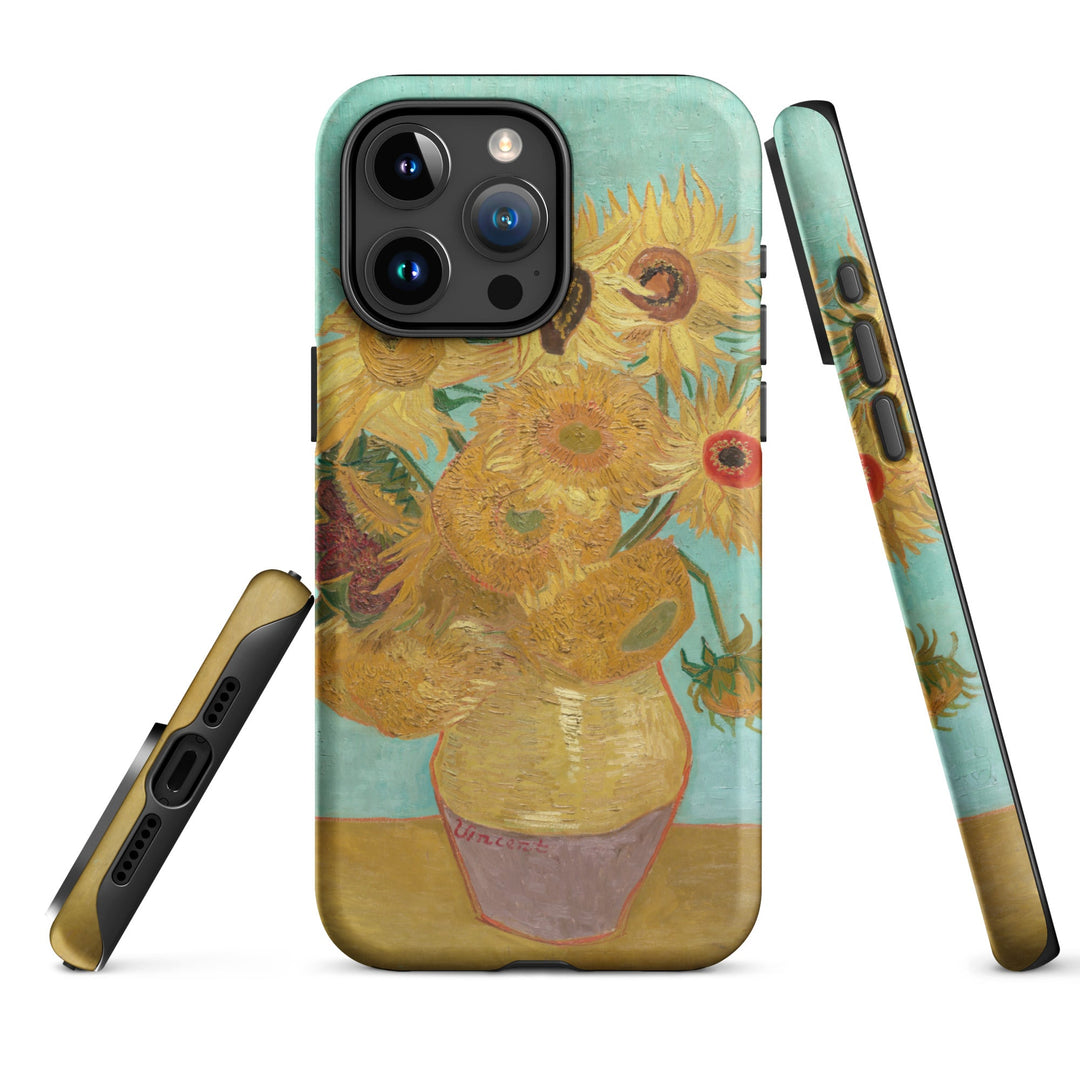 Hardcase iPhone® Handyhülle - Sonnenblumen, 1889 iPhone 15 Pro Max artlia