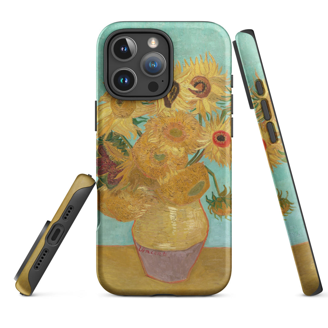 Hardcase iPhone® Handyhülle - Sonnenblumen, 1889 Vincent van Gogh iPhone 16 Pro Max artlia