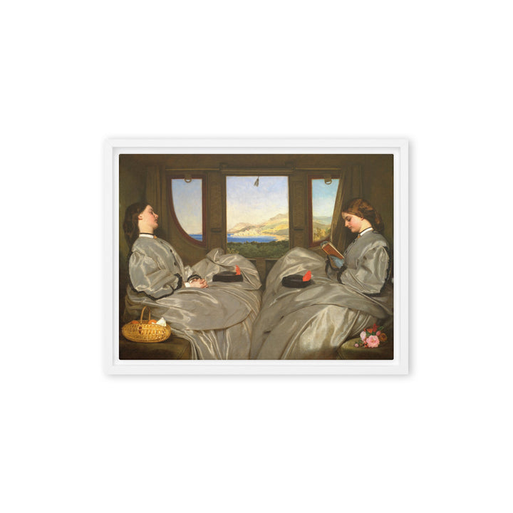 Leinwand - Augustus Leopold Egg, The Travelling Companions Augustus Leopold Egg Weiß / 31x41 cm (12″×16″) artlia