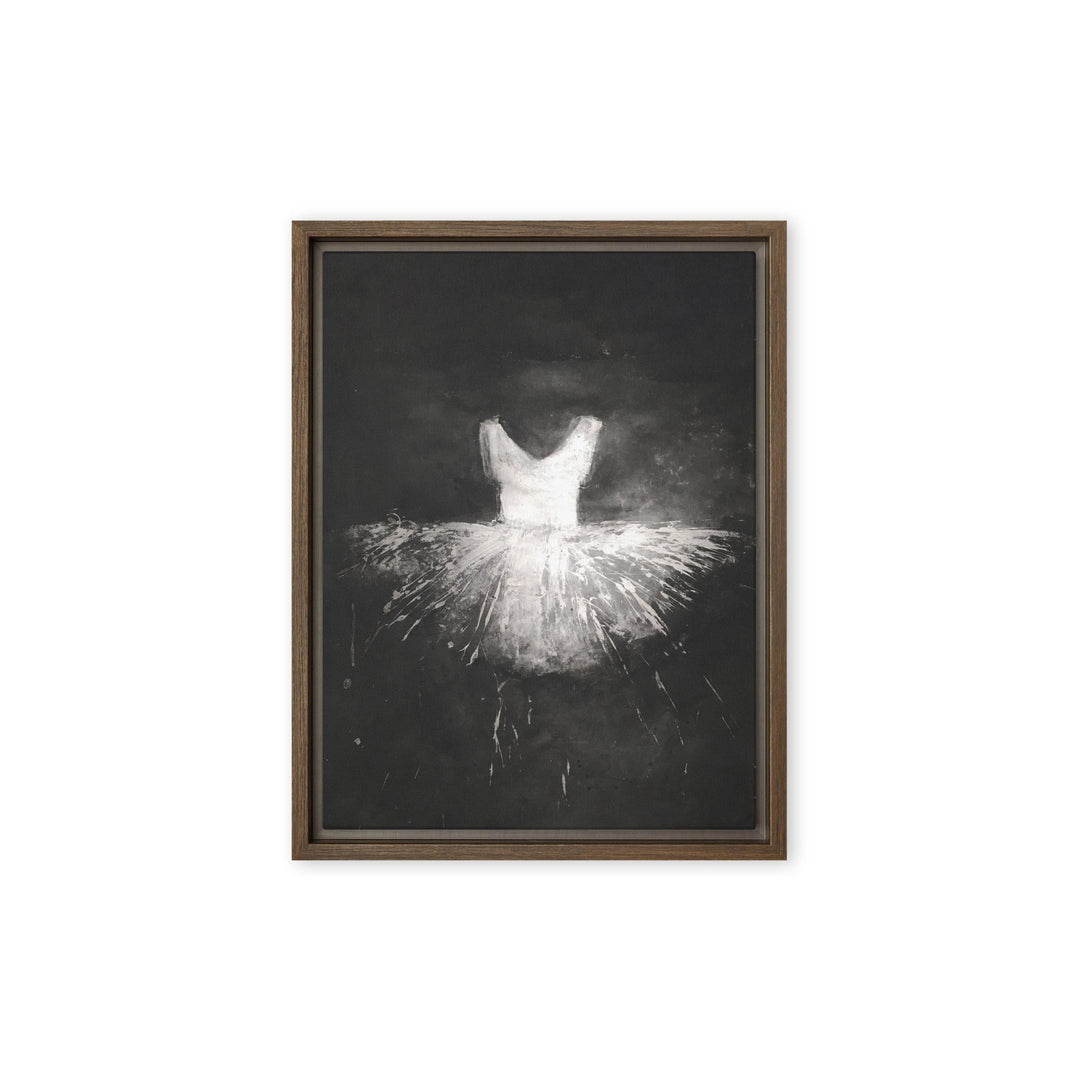 Leinwand - Ballett Kostüm Braun / 31x41 cm (12″×16″) artlia