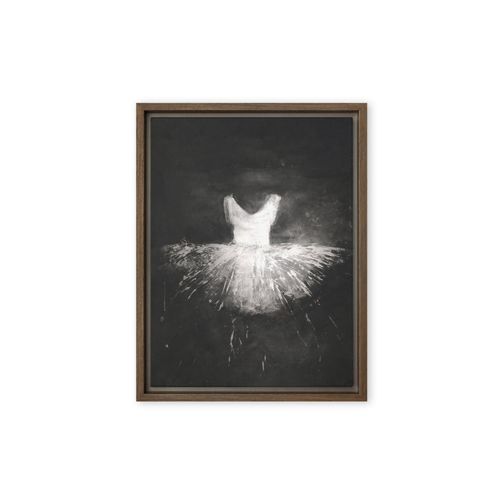 Leinwand - Ballett Kostüm Braun / 31x41 cm (12″×16″) artlia