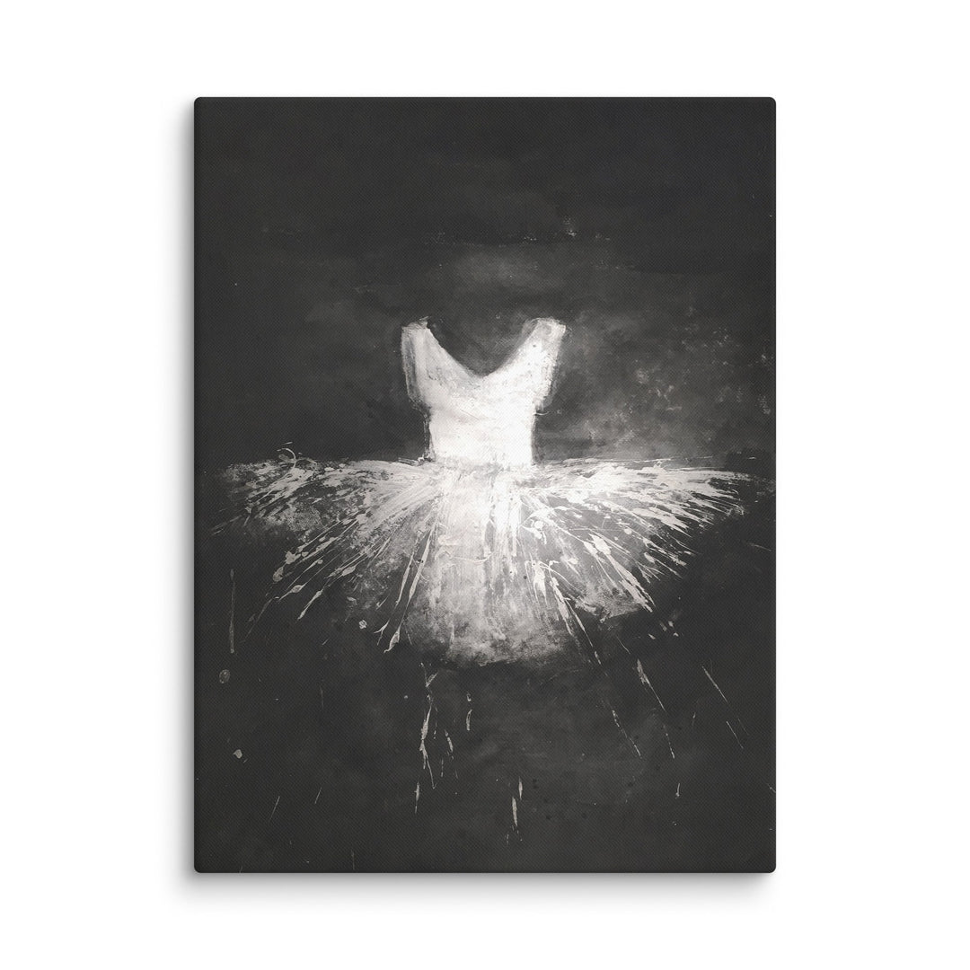 Leinwand - Ballett Kostüm ohne Rahmen / 31x41 cm (12″×16″) artlia