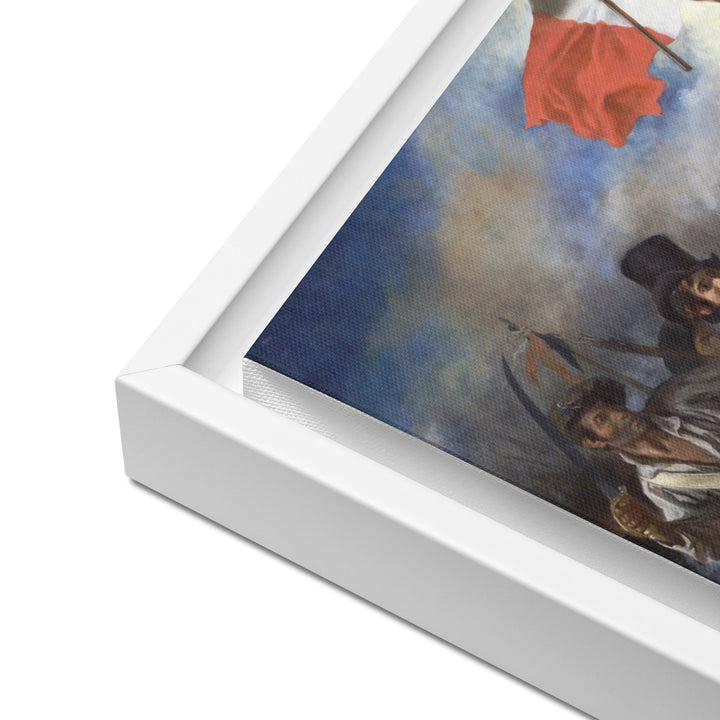 Leinwand - Eugène Delacroix, Die Freiheit führt das Volk artlia
