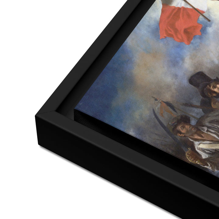 Leinwand - Eugène Delacroix, Die Freiheit führt das Volk artlia