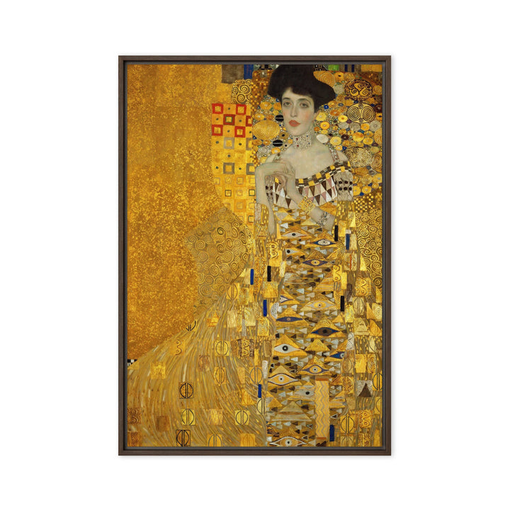 Leinwand - Gustav Klimt, Adele Bloch-Bauer Gustav Klimt Braun / 61x91 cm (24″×36″) artlia