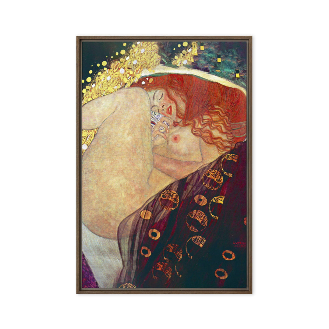 Leinwand - Gustav Klimt, Danae artlia