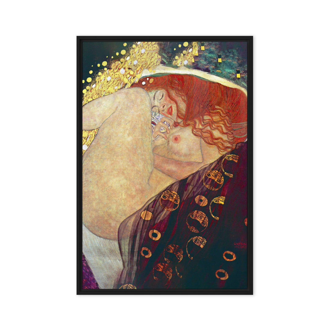 Leinwand - Gustav Klimt, Danae artlia