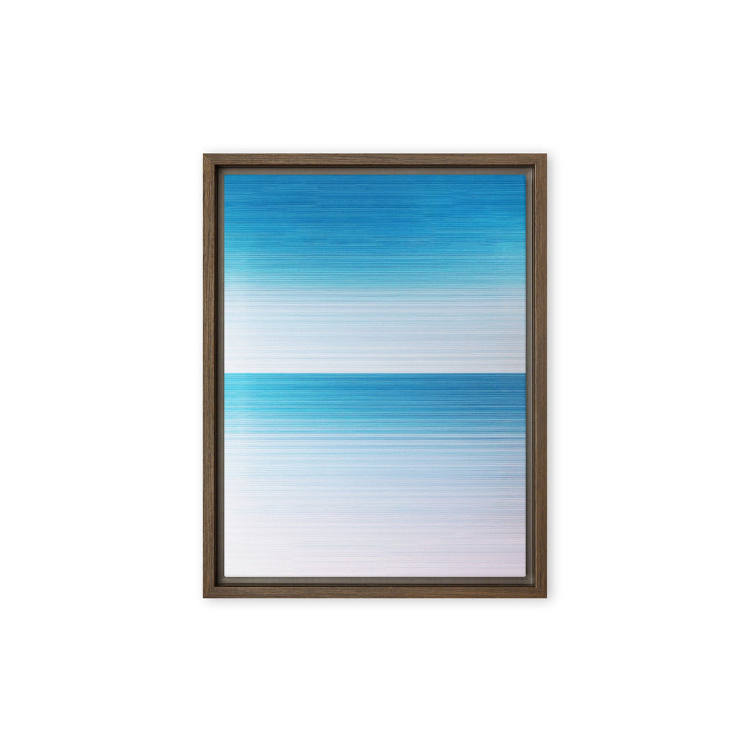 Leinwand - Horizont Braun / 31x41 cm (12″×16″) artlia