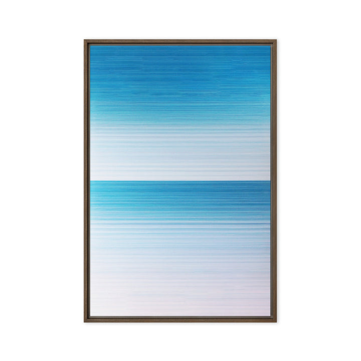 Leinwand - Horizont Braun / 61x91 cm (24″×36″) artlia