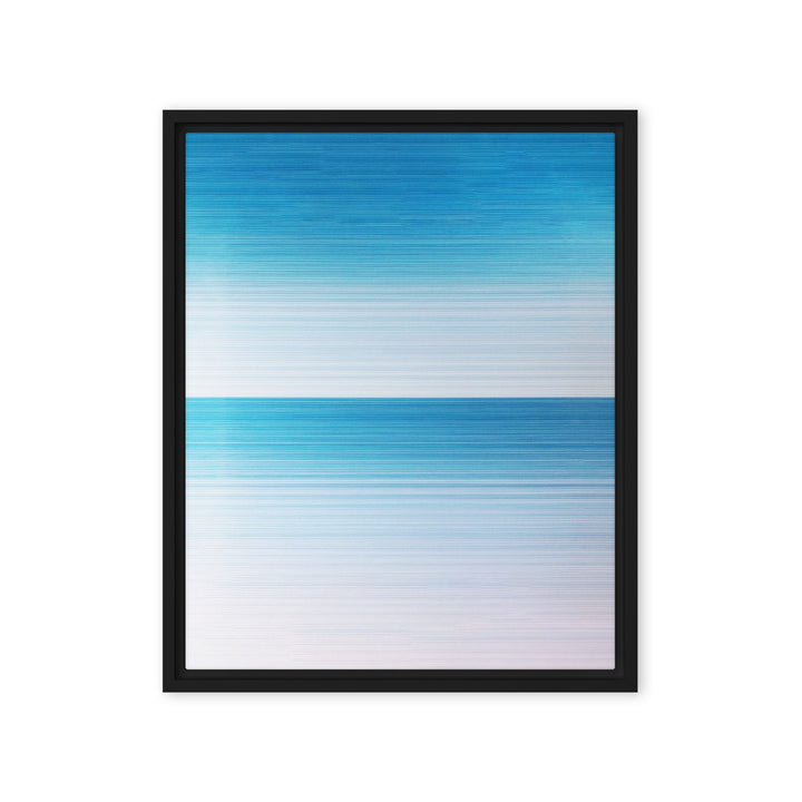 Leinwand - Horizont Schwarz / 41x51 cm (16″×20″) artlia