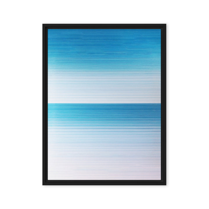 Leinwand - Horizont Schwarz / 46x61 cm (18″×24″) artlia